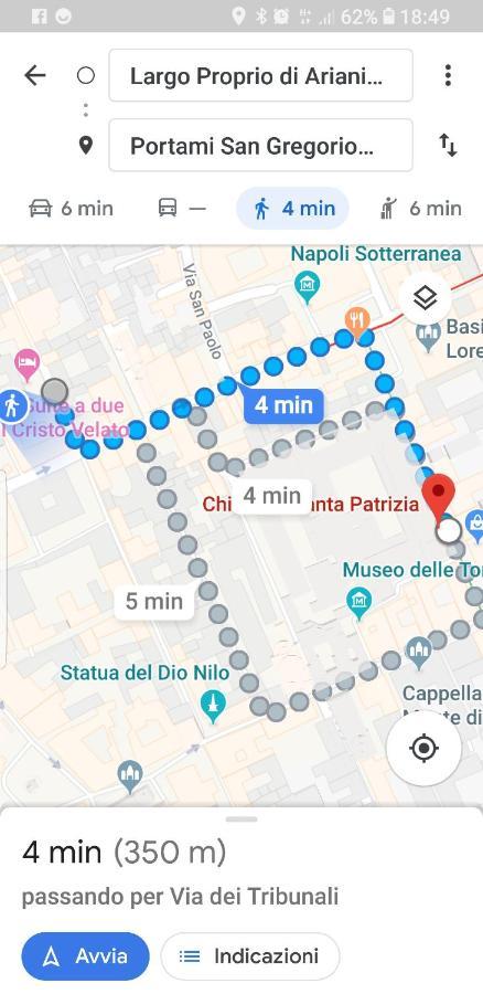 Bed & Breakfast Arianiello A Due Passi Dal Cristo Velato Napoli